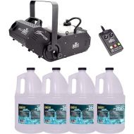 Chauvet DJ Hurricane 1800 H1800 Flex Fog/Smoke Machine W/4 FJU Gallons Fog Juice