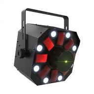 CHAUVET DJ Swarm 5 FX ILS 3-in-1 Multi-Effects with Derby, Lasers, and Strobe (2-Pack)