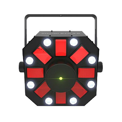  CHAUVET DJ Swarm 5 FX ILS 3-in-1 Multi-Effects with Derby, Lasers, and Strobe (2-Pack)