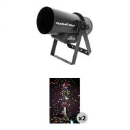 CHAUVET DJ Funfetti Shot Confetti Launcher Kit with Two Refills