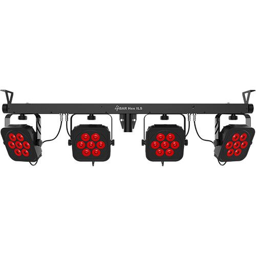  CHAUVET DJ 4BAR Hex ILS All-in-One RGBAW+UV 4-Par Wash Light System