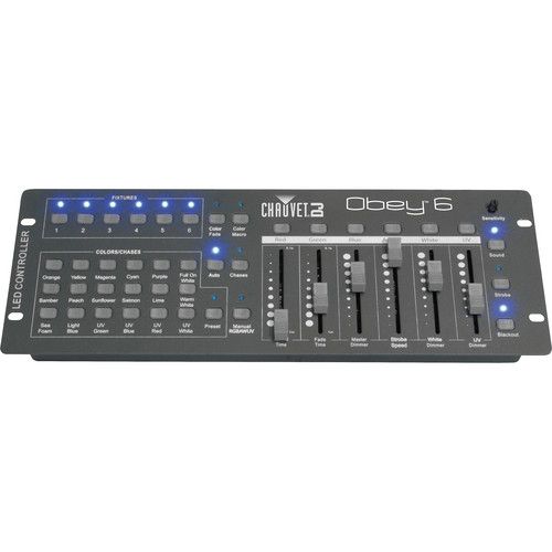  CHAUVET DJ Obey 6 Compact Controller