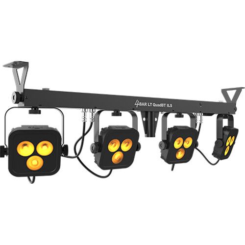  CHAUVET DJ 4BAR LT QuadBT ILS All-in-One RGBA 4-Par Wash Light System with Bluetooth