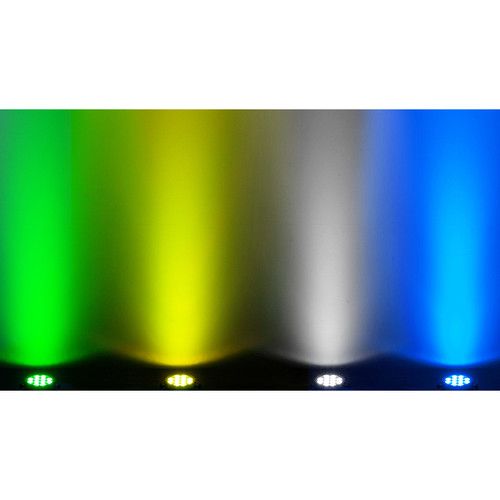  CHAUVET DJ SlimPAR Pro H USB Low-Profile RGBAW+UV LED PAR (White)