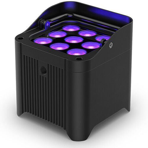  CHAUVET DJ Freedom Par H9 IP Weather-Resistant Battery-Powered RGBAW+UV LED PAR with Wireless DMX