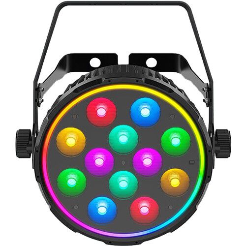  CHAUVET DJ SlimPAR Pro Pix RGBAW+UV LED PAR Light (Black)