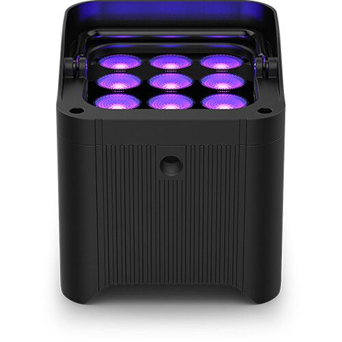  CHAUVET DJ Freedom Par H9 IP X4 Battery-Powered IP54 RGBAW+UV LED PAR Kit with Bag, Remote, and Multi-Charger (4-Pack)