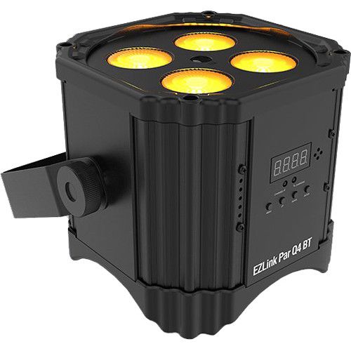  CHAUVET DJ EZLink Par Q4 BT TRUE Wireless RGBA LED Par with Bluetooth (4-Pack)