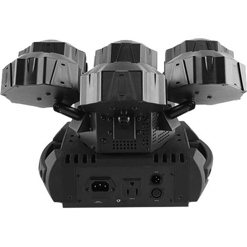  CHAUVET DJ Helicopter Q6 - Rotating Multi-Effects Light with Laser (RGBW)