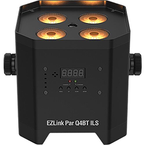  CHAUVET DJ EZLink Par Q4BT ILS TRUE Wireless RGBA LED Par with Bluetooth