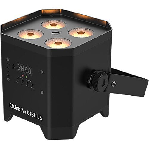  CHAUVET DJ EZLink Par Q4BT ILS TRUE Wireless RGBA LED Par with Bluetooth