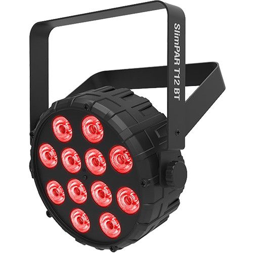  CHAUVET DJ SlimPAR T12 BT Compact Wash LED (RGB) PAR with Bluetooth