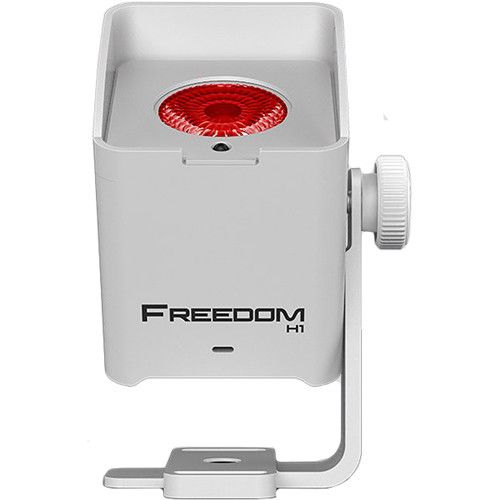  CHAUVET DJ Freedom H1 Battery-Powered Wireless LED Wash Light System (4 Fixtures, White Housing)