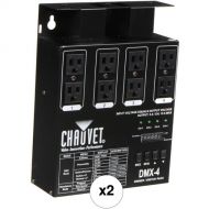 CHAUVET DJ DMX-4LED 4-Channel Dimmer Pack (2-Pack)