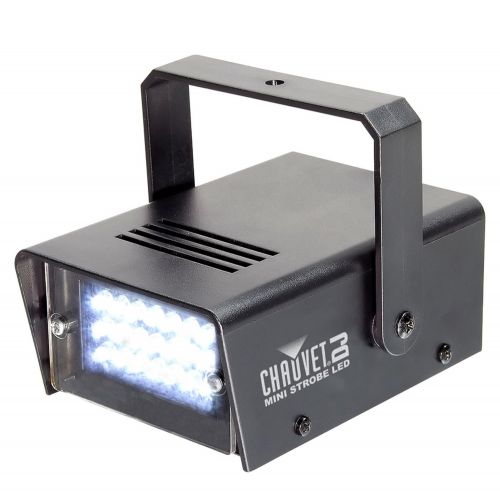  2) CHAUVET DJ CH730 Adjustable 1-12 FlashSec Mini Strobe LED Club Light Effects