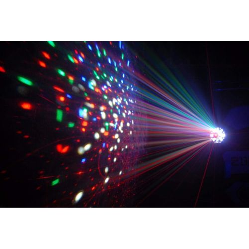  CHAUVET DJ Chauvet SWARM 5 FX RGBAW LED DJ Derby Laser Light + Travel Bag + Cable + Clamp