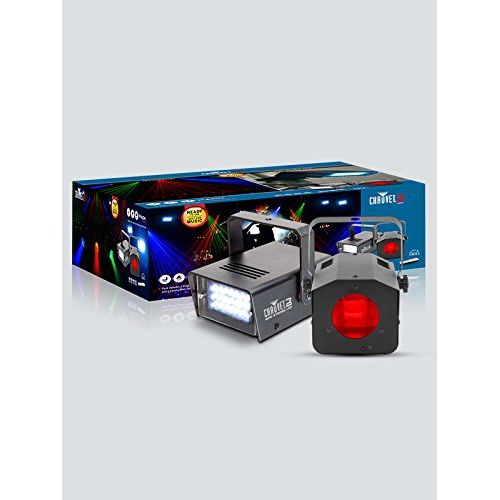  CHAUVET DJ JAM Pack Ruby RGB Moonflower Projection Light & Mini LED Strobe Light wIRC-6 Wireless Remote | Special Effects