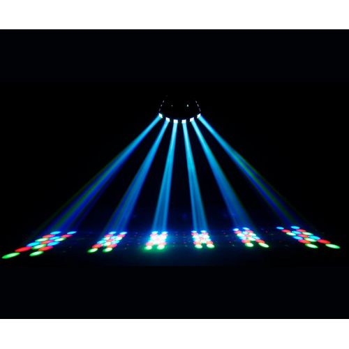  CHAUVET DJ CHAUVET DERBY X RGB DMX Pro DJ Club Effect Strobe Light + NV-F18 18 Black Light