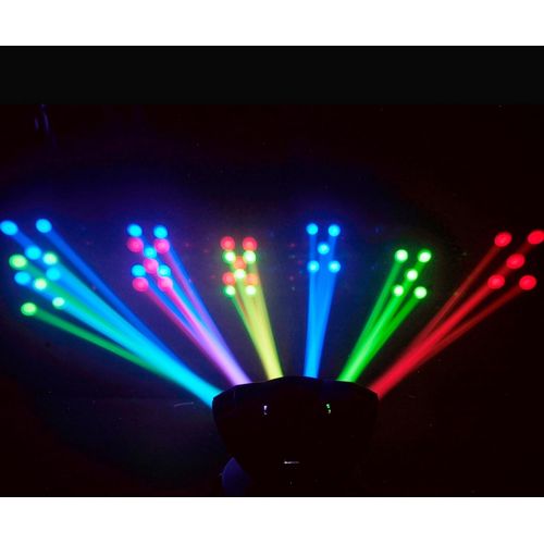  CHAUVET DJ CHAUVET DERBY X RGB DMX Pro DJ Club Effect Strobe Light + NV-F18 18 Black Light