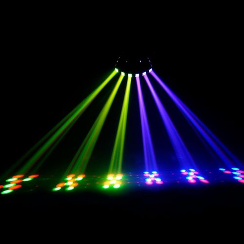  CHAUVET DJ Derby X RGB LED Derby wStatic, Blackout, Strobe Effect Light & AutomatedSound Active Programs
