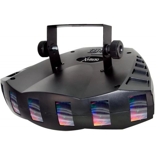  CHAUVET DJ Derby X RGB LED Derby wStatic, Blackout, Strobe Effect Light & AutomatedSound Active Programs
