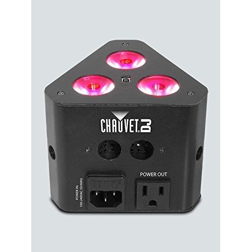  CHAUVET DJ Wedge Tri LED Wash Light wInfared Remote Control Included