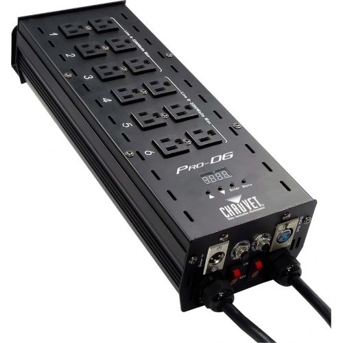  CHAUVET DJ Pro-D6 DMX-512 DimmerSwitch Pack (6-Channel) | LED Light Controllers