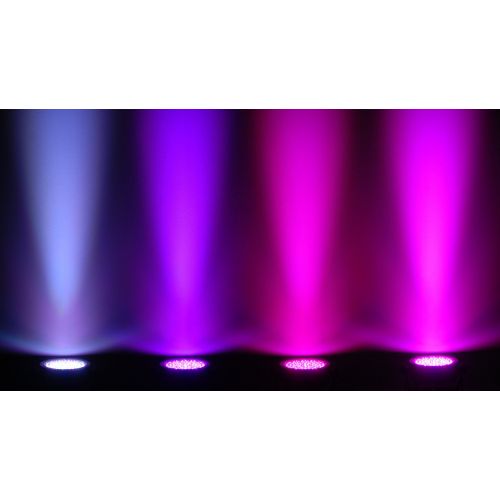  CHAUVET DJ EZpar 56 Battery-Operated RGB LED Wash Light wAutomated & Sound Active Programs and Infared Remote Control