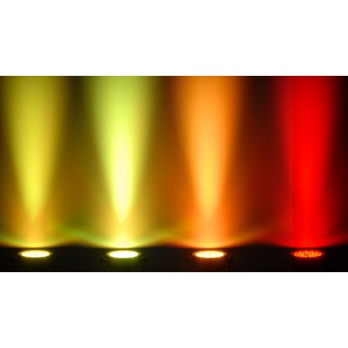  CHAUVET DJ EZpar 56 Battery-Operated RGB LED Wash Light wAutomated & Sound Active Programs and Infared Remote Control