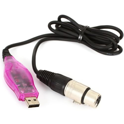  CHAUVET DJ Xpress 100 USB to DMX Interface Conversion Cord | Lighting Accessories