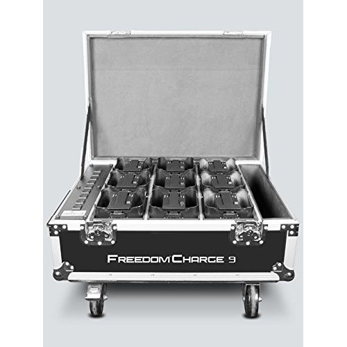  CHAUVET DJ Freedom Charge 9 StageDJ Light Rolling Road Case