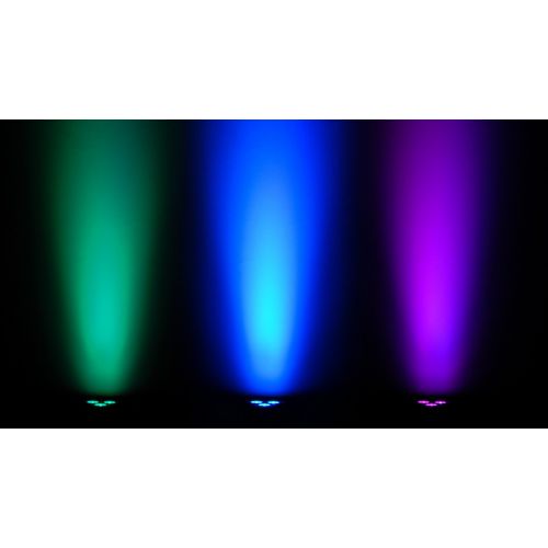  CHAUVET DJ EZwedge Tri Battery-Operated Tri-Color LED Wash Light wInfared Remote Control