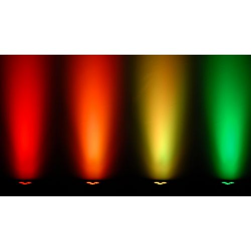  CHAUVET DJ EZwedge Tri Battery-Operated Tri-Color LED Wash Light wInfared Remote Control