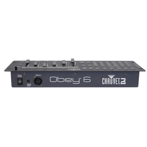  CHAUVET DJ Chauvet Obey 6 6-Channel DMX Universal DJ Lighting Controller | Up to 6 Fixtures (6 Pack)