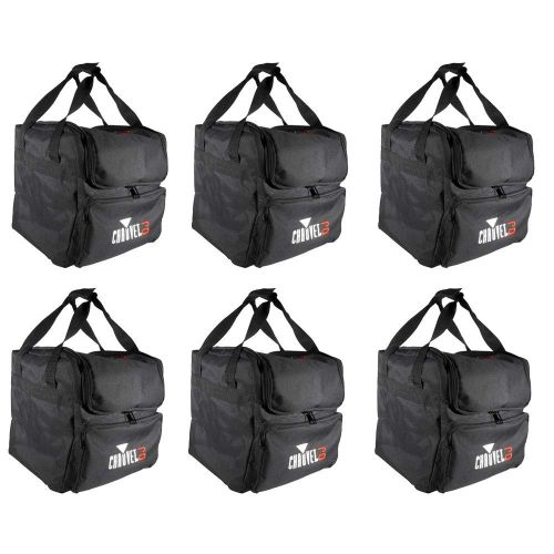  CHAUVET DJ Chauvet DJ Soft Sided Transport Bag for Circus, Swarm 5 FX, Gobo Zoom, LX-510 (6 Pack)