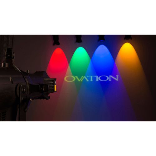  CHAUVET PROFESSIONAL Ovation E-910FC ERS RGBA-Lime LED Light Fixture (Black)