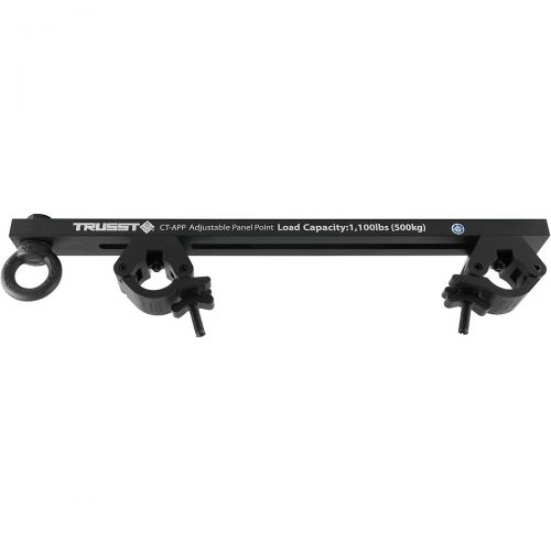  CHAUVET Professional},description:The Trusst Adjustable Panel Point for Video allows you to create a hang point on the upper chords of box truss to support video walls. The clamp m