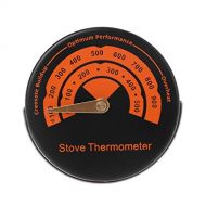 CHBC Alloy Magnetic Stove Flue Pipe Thermometer Temperature Gauge for Wood Burner