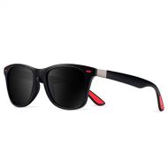 [아마존핫딜]CHEREEKI Polarisierte Mode Sonnenbrille mit UV400 Schutz Unisex Klassische Brille fuer Herren Damen