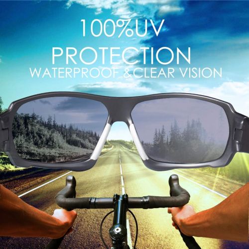  CHEREEKI Sports Sunglasses, Eyewear Polarized Glasses with UV400 Protection & TR90 Unbreakable Frame Outdoor Sunglass for Men Women Unisex Cycling Running Fishing Golf Driving Camp