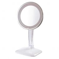 CHERRIESU Makeup Mirror with Lights. 7X Magnifying LED Illuminated Mirror. Best for Makeup, Shaving, Brushing Teeth, Tweezing and for Bathroom or Travel.