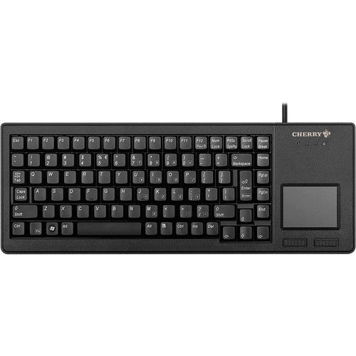  CHERRY G84-5500 UltraSlim USB Keyboard with Integrated Touchpad (Black)