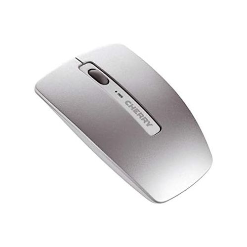  [아마존베스트]CHERRY DW 8000 RF Wireless QWERTZ German Silver, White Keyboard (Standard, Wireless, RF Wireless, QWERTZ, Silver, White, Mouse Included)