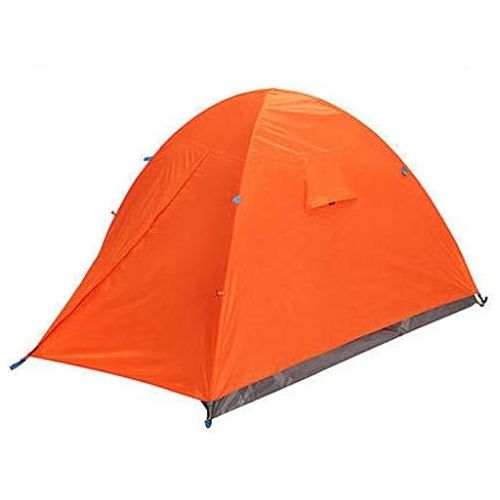  CHEXIAOcx CHEXIAO Wildes Campingzelt Winddichtes Und Regendichtes Doppelzelt Large Area Mesh Kletterzelt 2-3 Personen