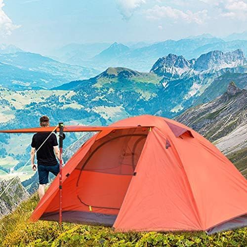  CHEXIAOcx CHEXIAO Zelt Im Freien Einzelnes Campingzelt Aluminium Pole Professionell Regendicht Winddicht Camping Zelt