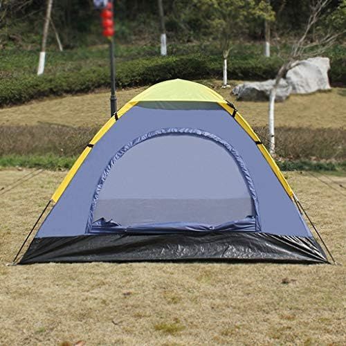  CHEXIAOcx CHEXIAO Outdoor-Zelt, Camping 2-3 Personen Reisen Wandern Camping Single Layer Zelt Fiberglas