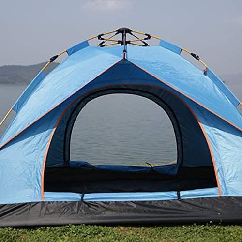  CHEXIAOcx CHEXIAO Outdoor-Zelt, Geschwindigkeit Offen Sonnenschirm Doppelzelt Strand Camping Automatische Stretch Automatische Zelt