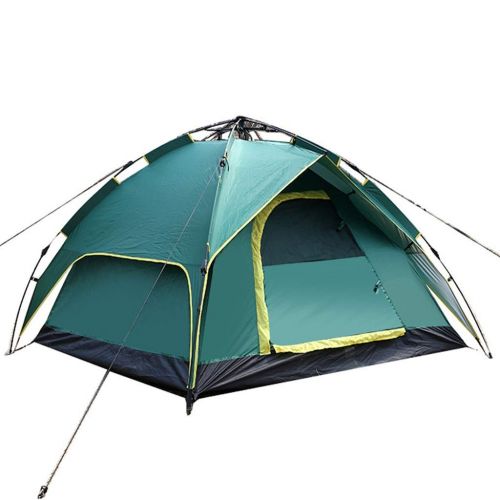  CHEXIAOcx CHEXIAO Automatisches Zelt, Outdoor 3-4 Personen Doppelzelt, Doppel-Camping Fuer Mehrere Personen, Camping-Zelt