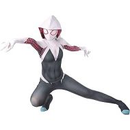 CHGCHLCO Gwen Stacy Spider Man into The Spider Verse Costume Adult/Kids Unisex Lycra Spandex Halloween Cosplay Suit