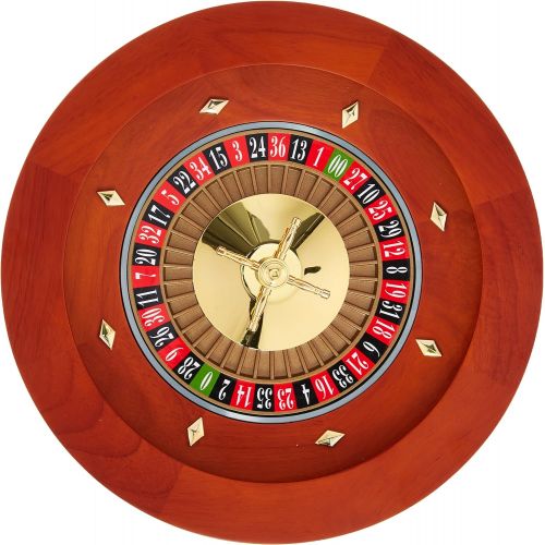  CHH 16 Deluxe Wooden Roulette with Rake